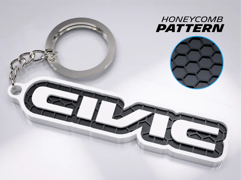 Ключодържател Civic – Honeycomb Edition