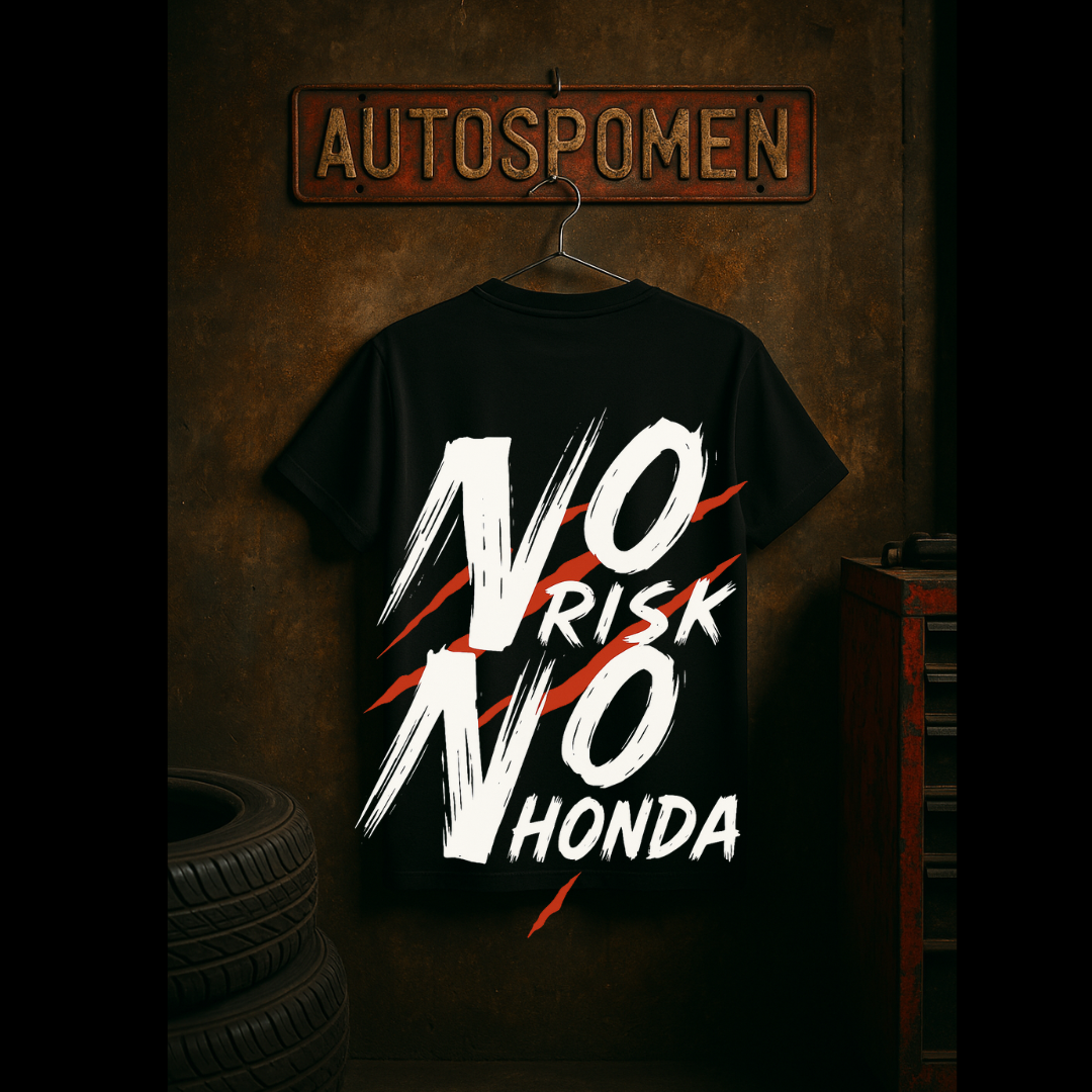 Тениска "No Risk No Honda – Beast Edition"