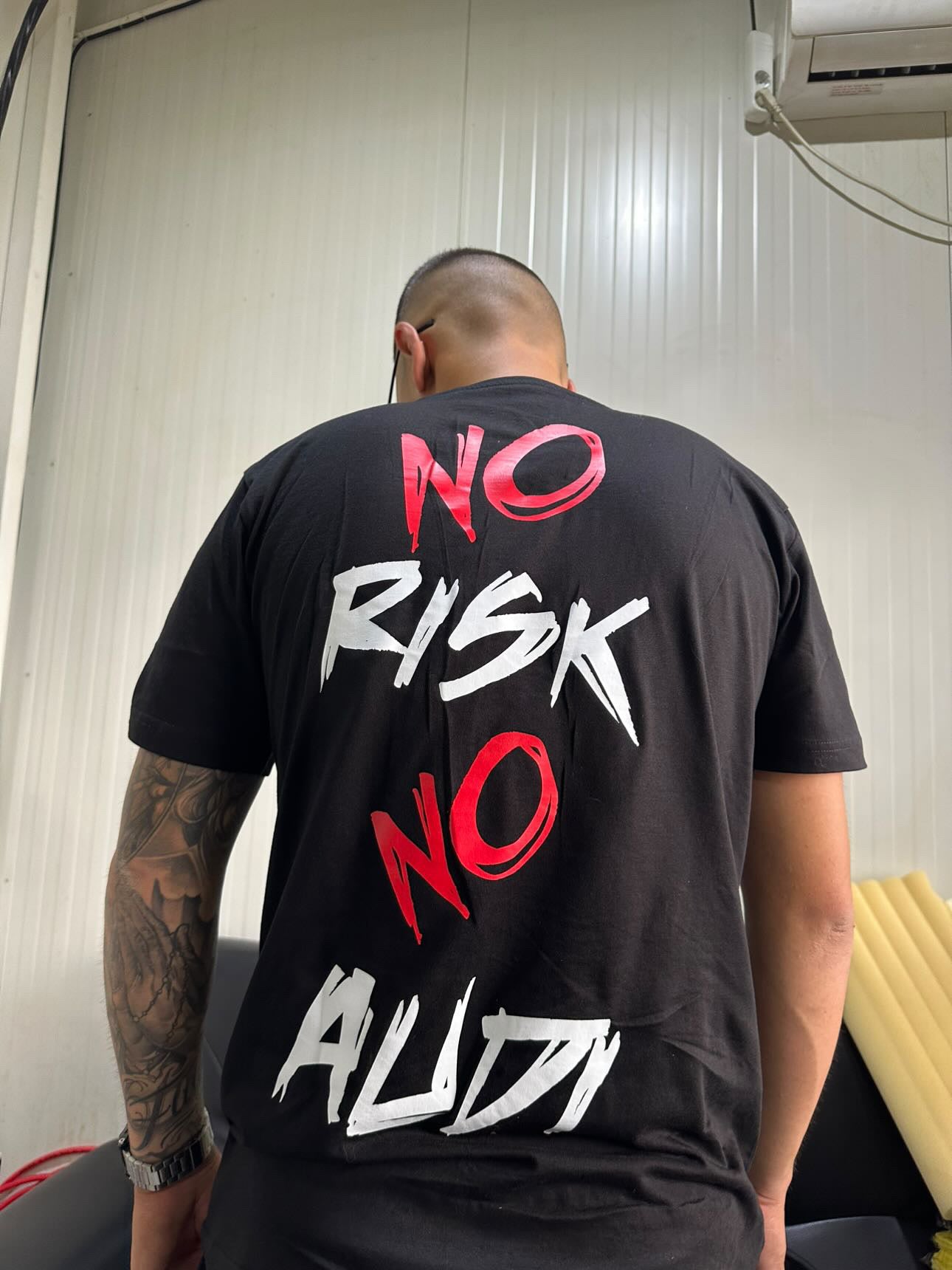 Тениска No Risk No Audi
