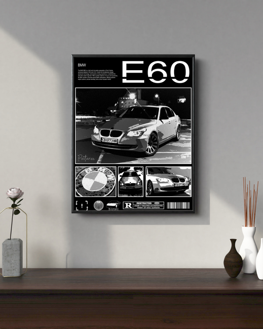 Персонализиран постер Черно/Бял дизайн