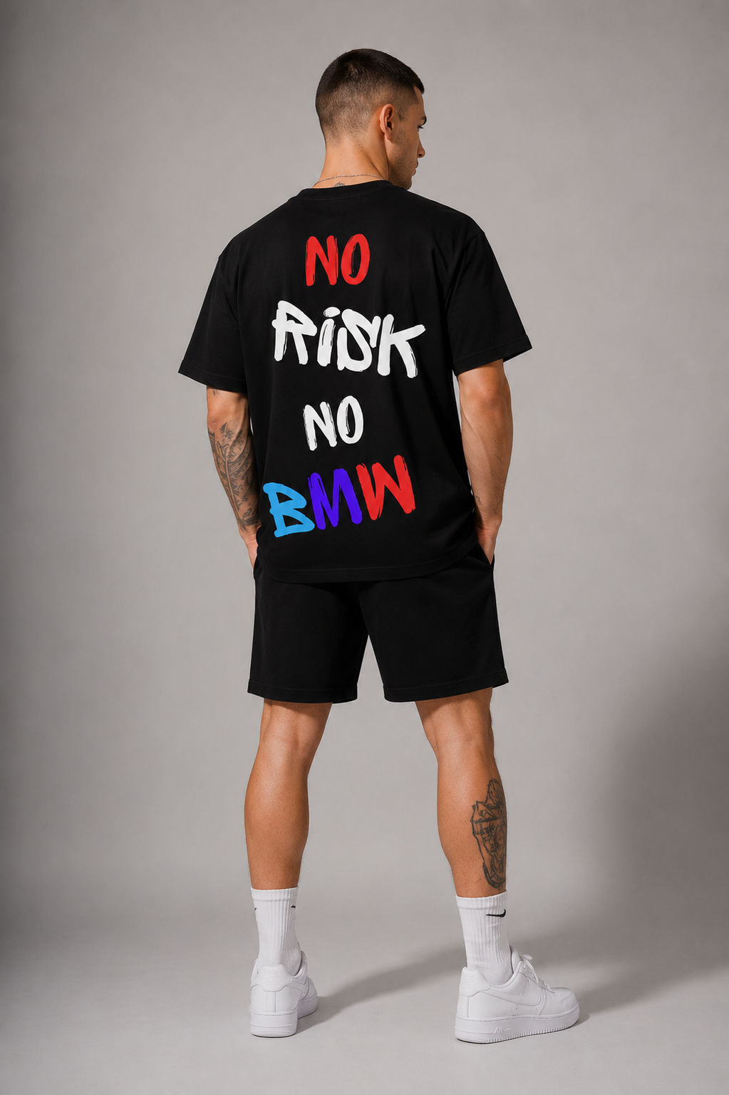 Тениска No Risk No BMW