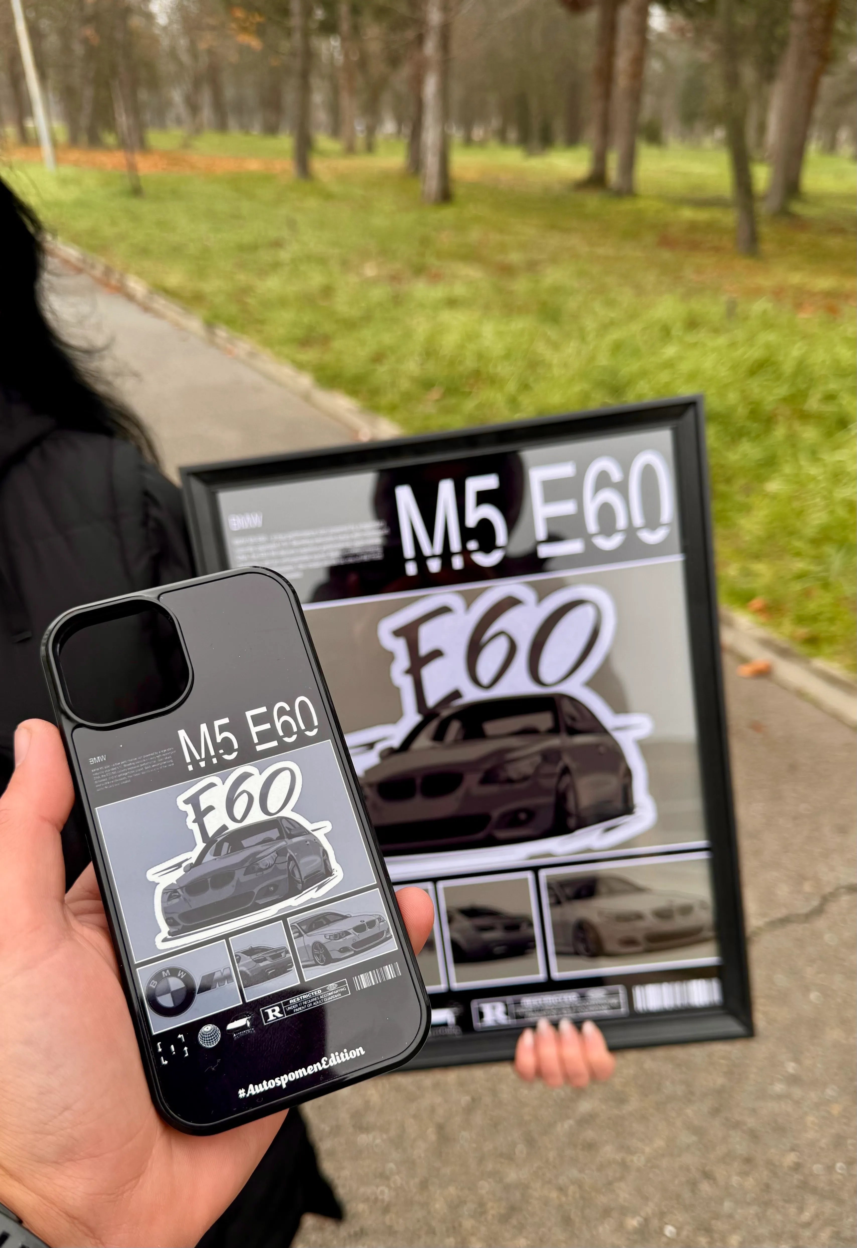 Персонализиран МЕГА Комплект: Тениска + кейс + постер по твоя кола