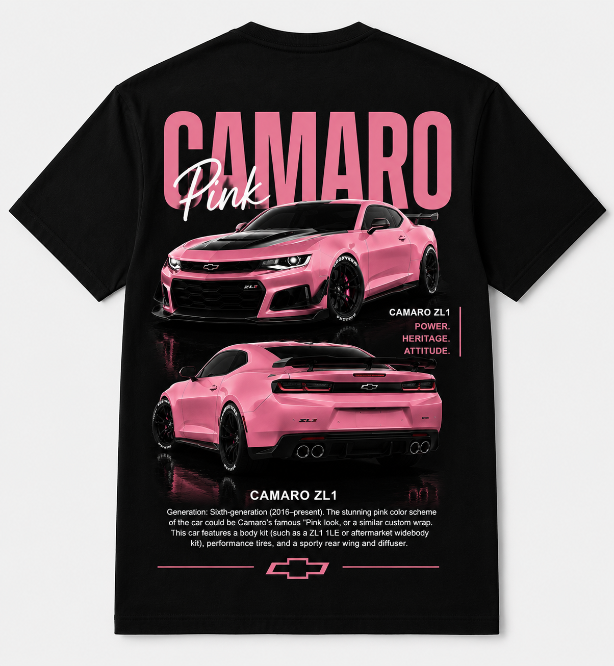 Camaro Girls™ – Дамска Тениска | Camaro Collection