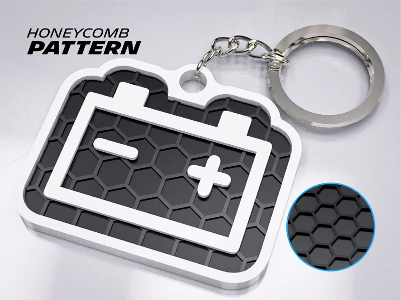 Ключодържател Battery – Honeycomb Edition