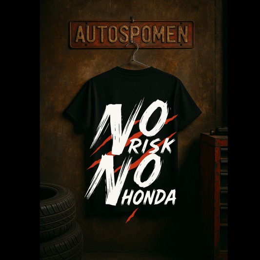 Тениска "No Risk No Honda – Beast Edition"