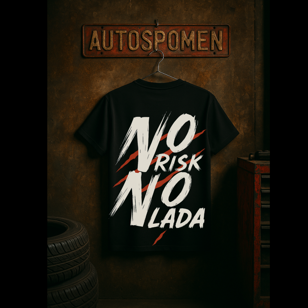 Тениска "No Risk No Lada – Beast Edition"