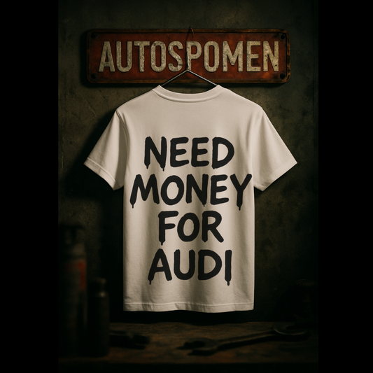 Тениска "Need Money for Audi"