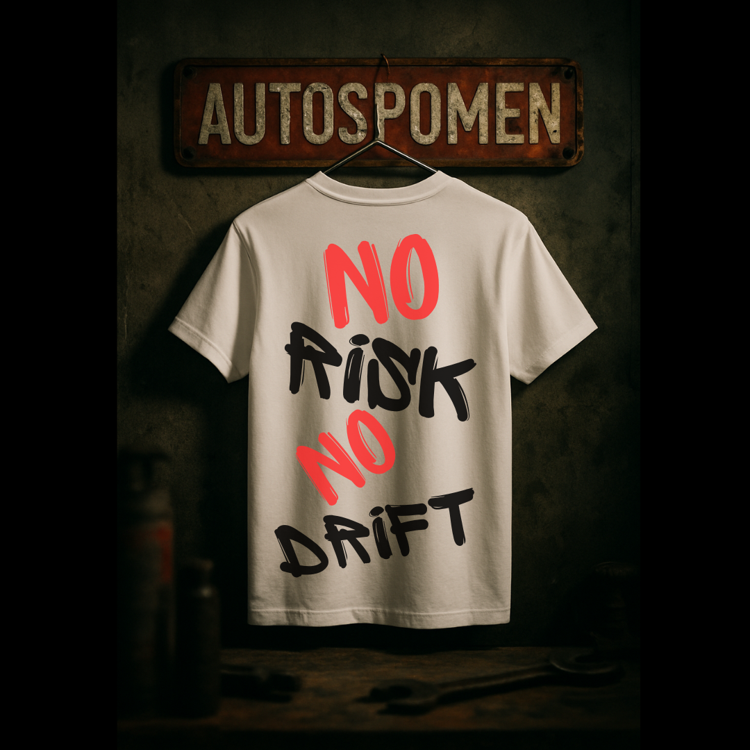 Тениска "No Risk No Drift"