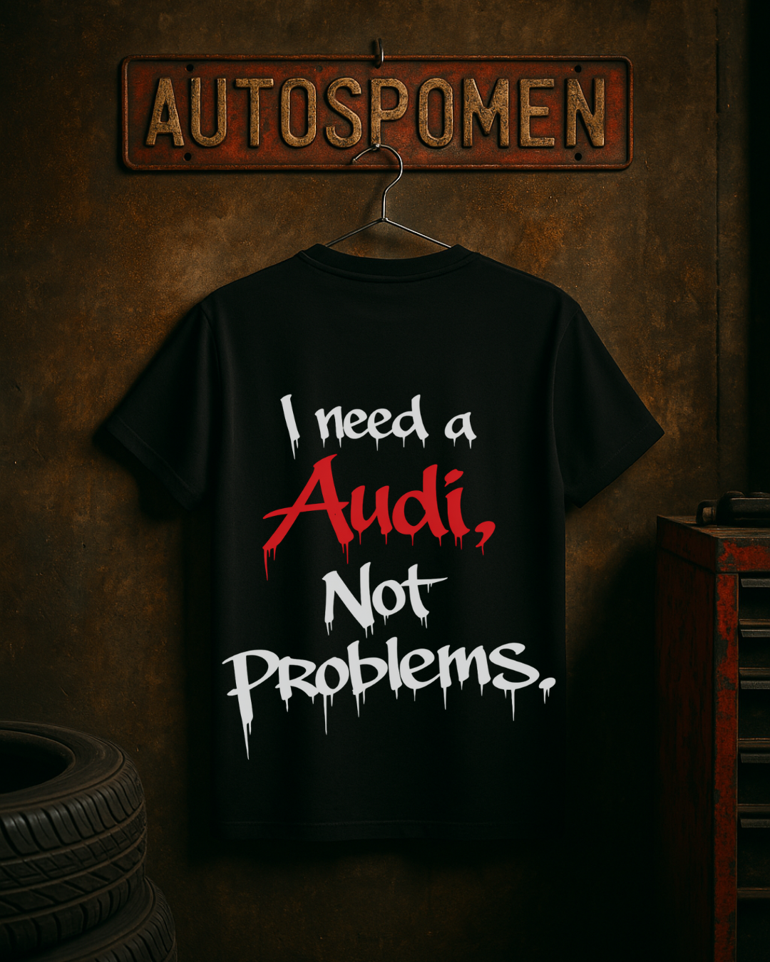 Тениска I need a AUDI, not problems.