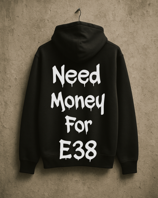 Суичър "Need Money for e38''