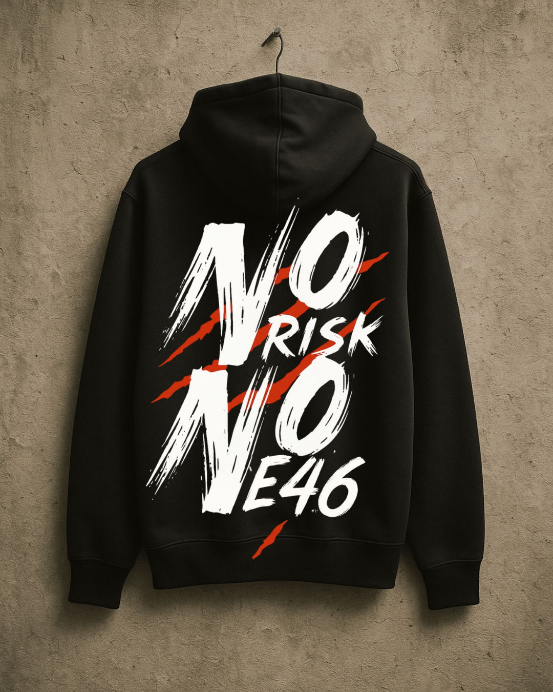 Суичър “No Risk No E46” – Beast Edition