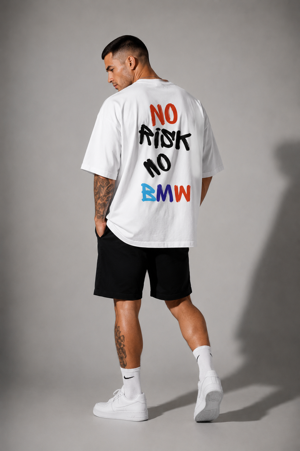 Тениска No Risk No BMW