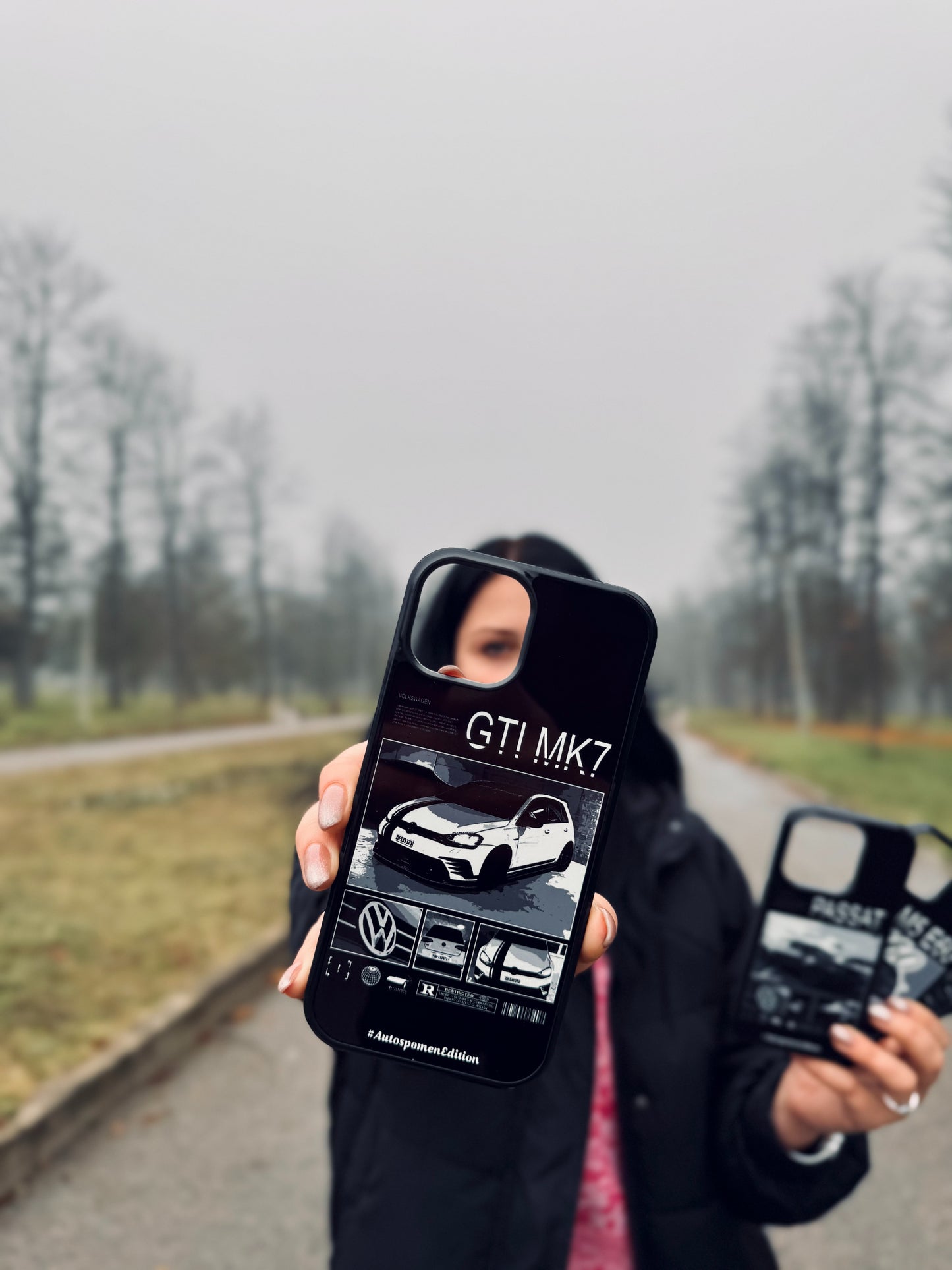 Персонализиран кейс (Черно-бял дизайн🖤 )