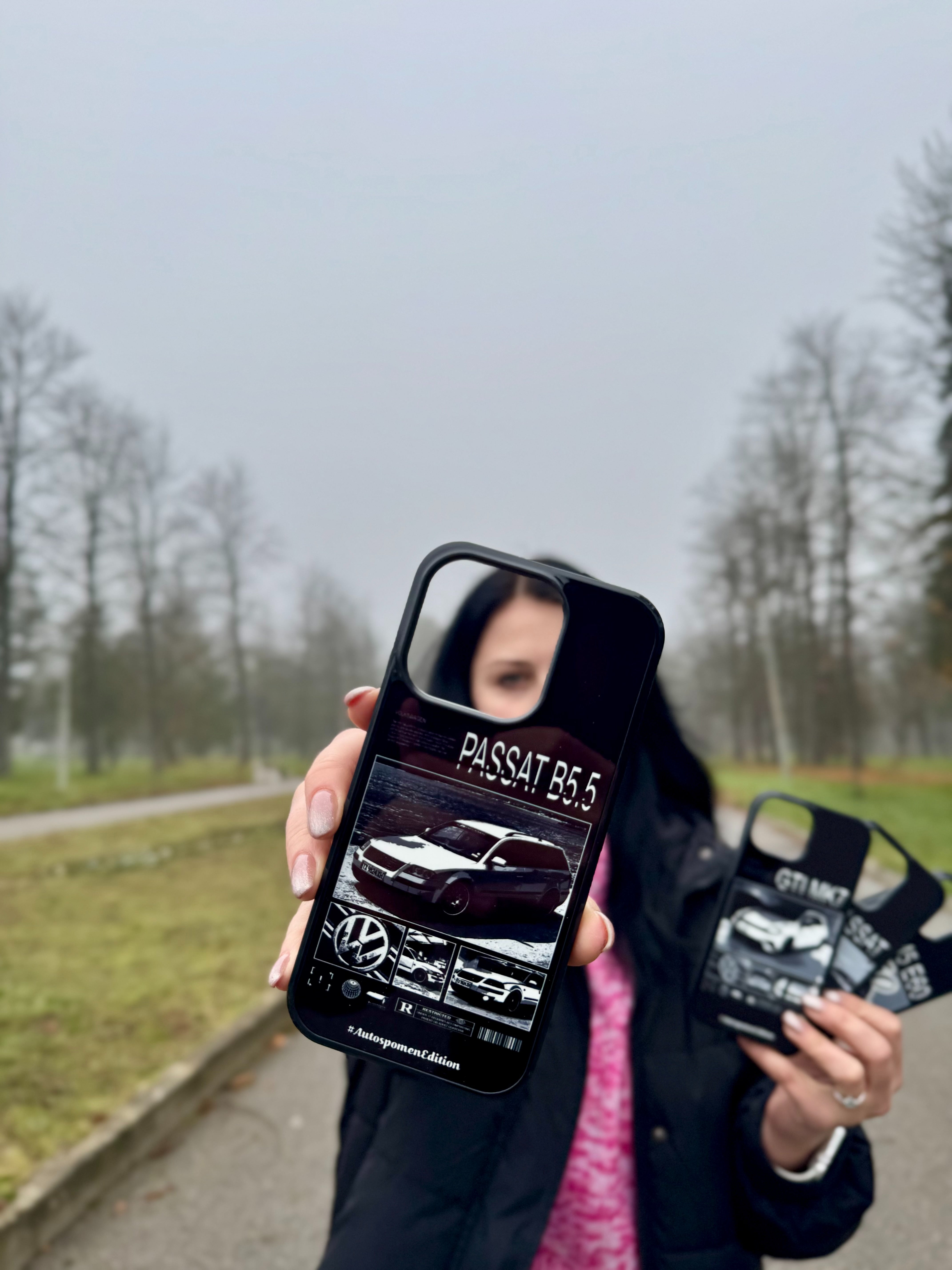 Персонализиран кейс (Черно-бял дизайн🖤 )