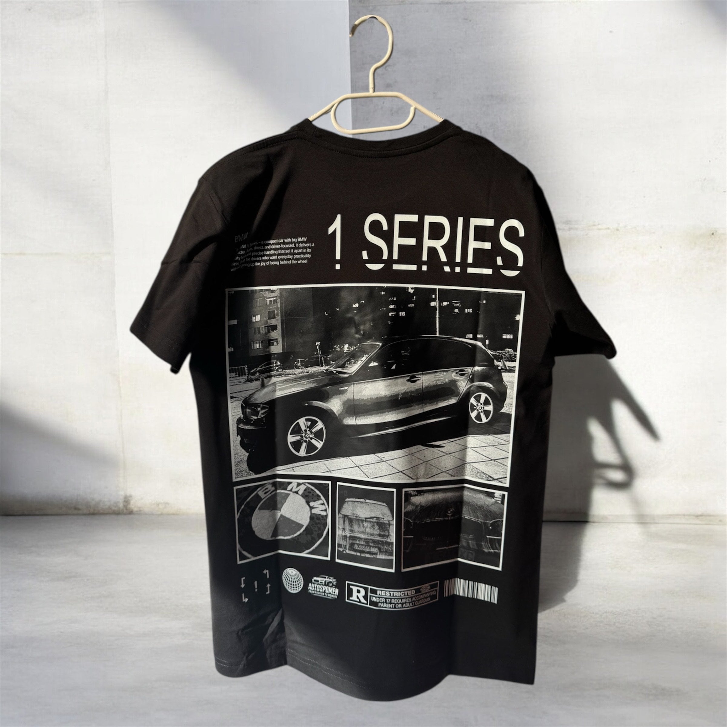 Персонализирана тениска (Черно-бял дизайн🖤 )