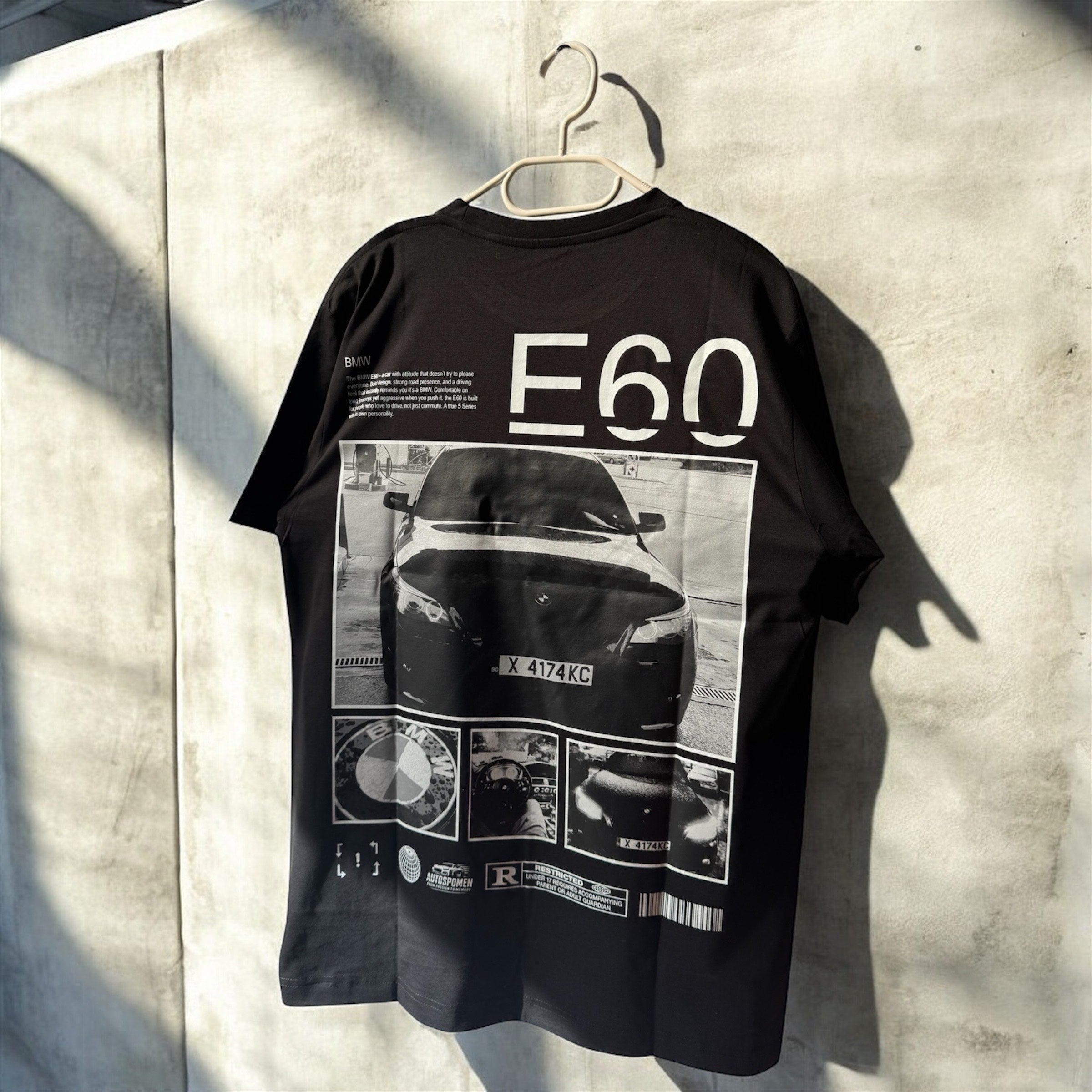 Персонализирана тениска (Черно-бял дизайн🖤 )