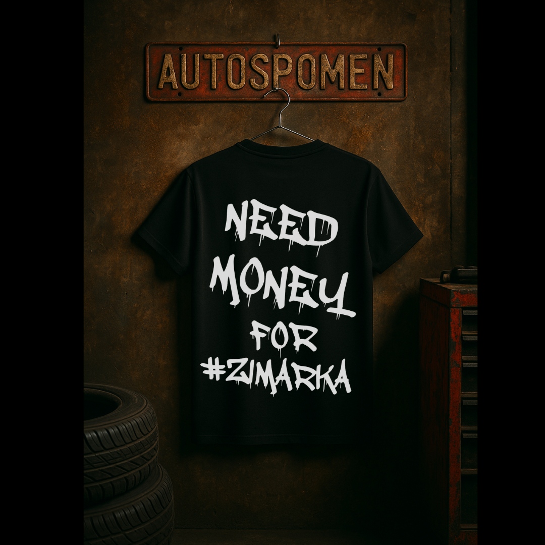 Тениска Need Money for Zimarka – Winter Edition❄️