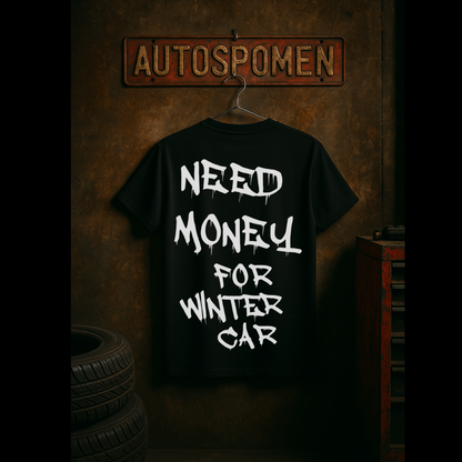 Тениска Need Money For Winter Car – Winter Edition❄️