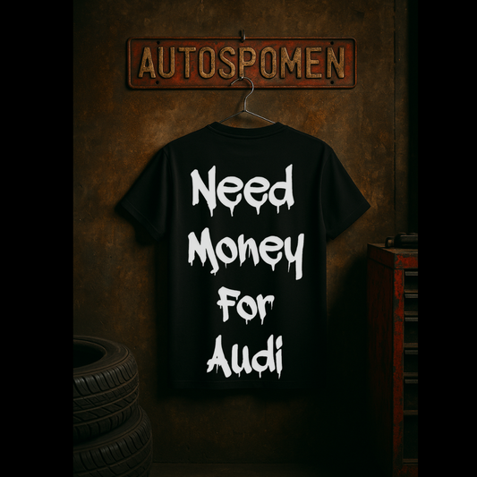 Тениска "Need Money for Audi"